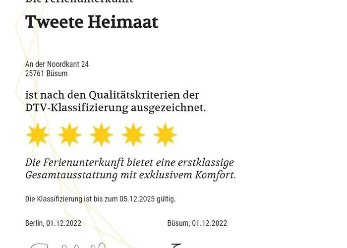 Tweete Heimaat Vakantiehuis Büsum